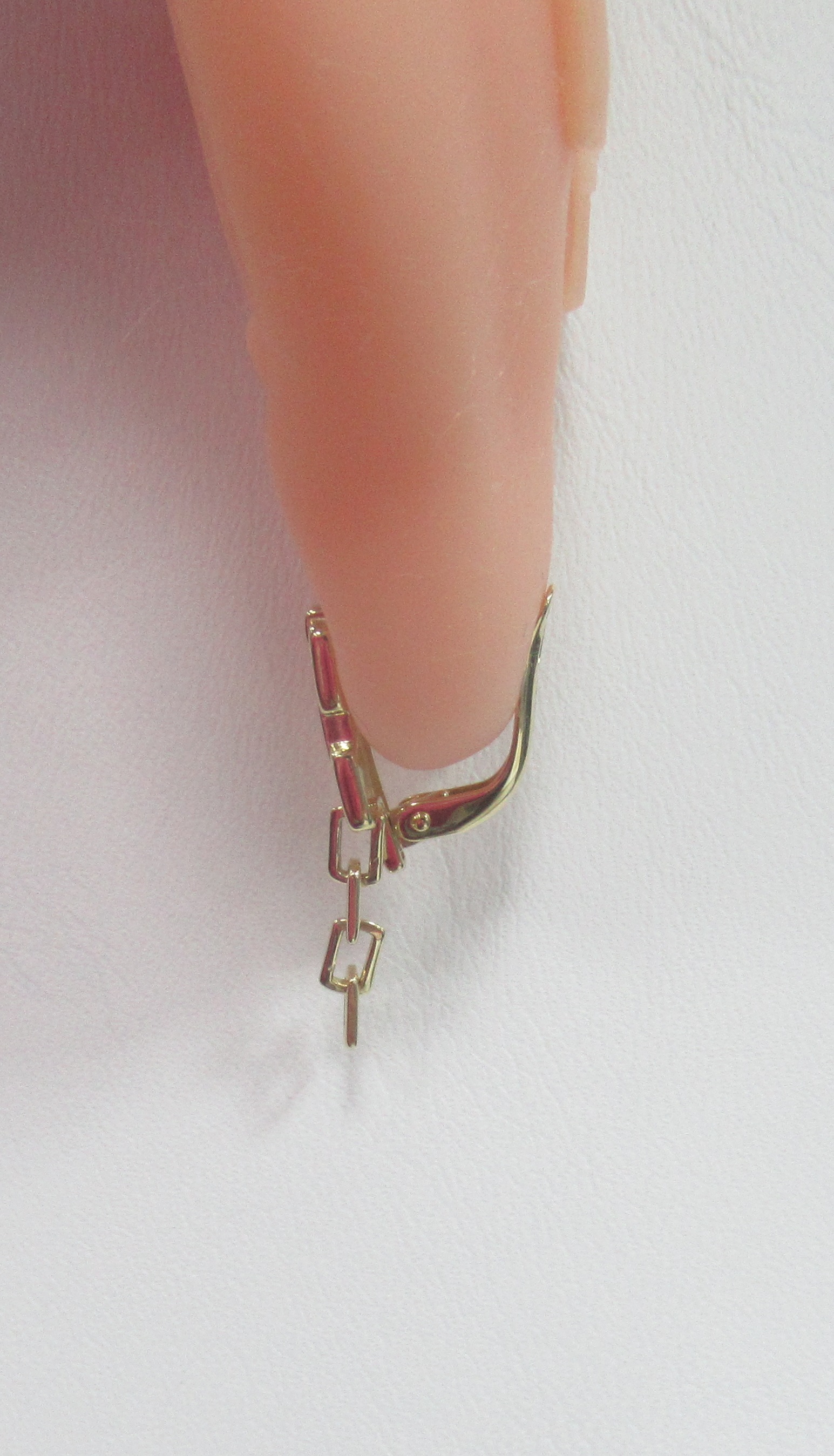 Серьги из желтого золота